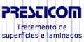 Presticom, Tratamento de superfícies e laminados